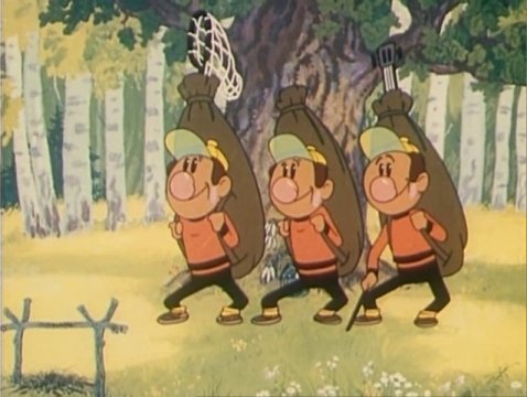 Лето дети мультяшные