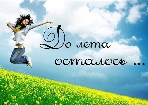 До лета осталось