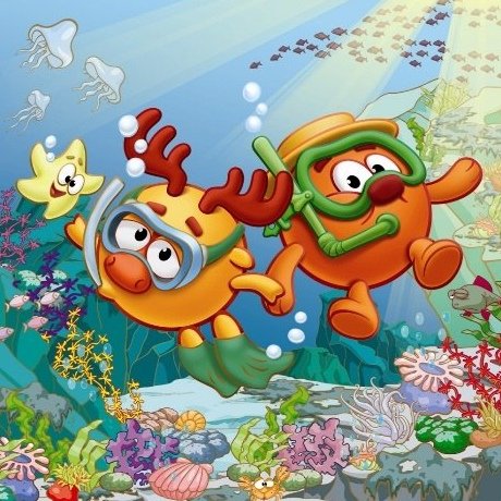 Смешарики лето