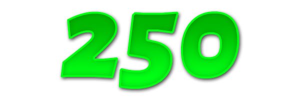 Цифра 250
