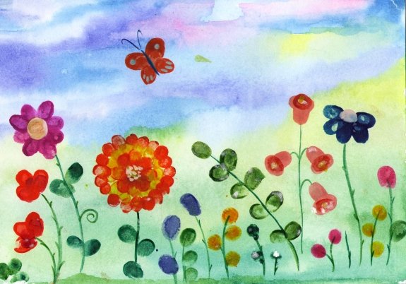 Рисование в подготовительной группе лета