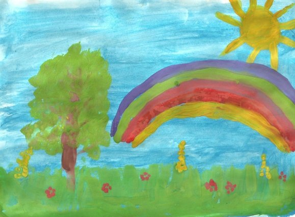 Рисование лето в старшей группе