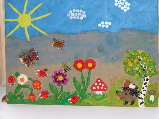 Рисование в детском саду на тему лето