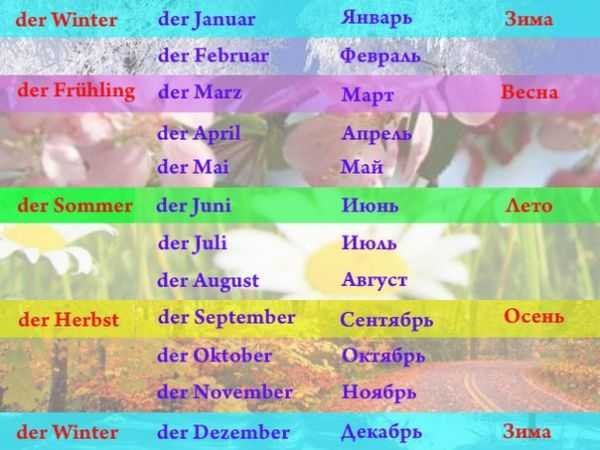 Проект по немецкому летние каникулы