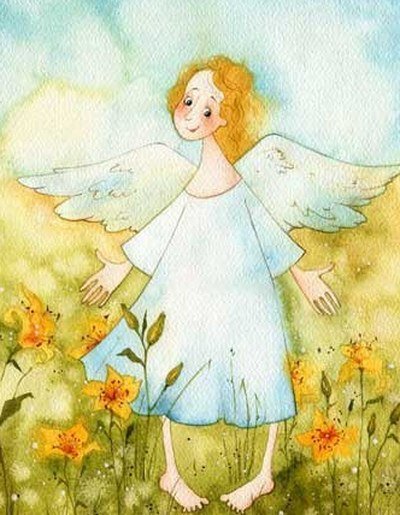 Виктория Кирдий ангелы рисунки