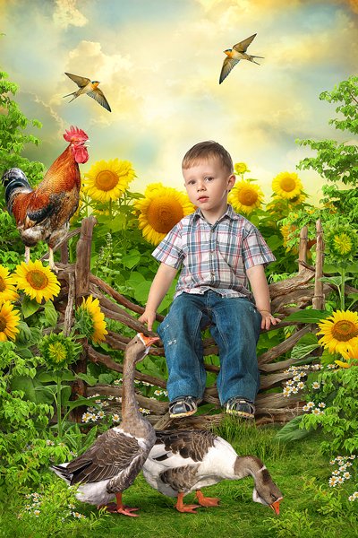 Картинки фотошоп лето для детей (56 фото)