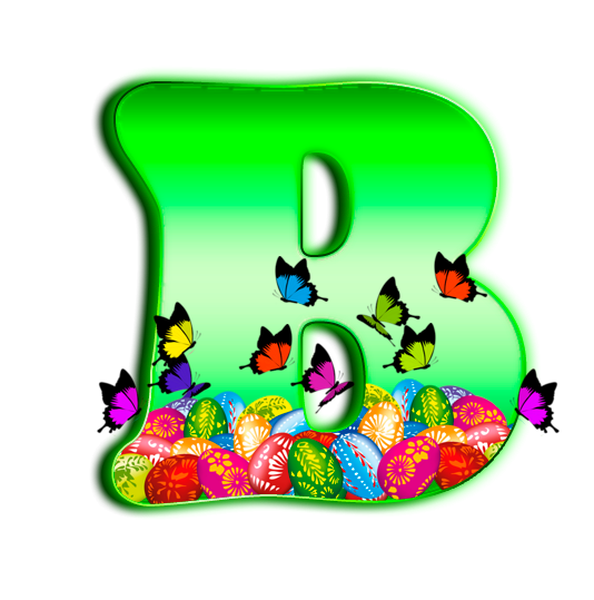 Весенний алфавит буква а