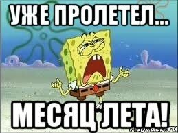 Лето пролетело