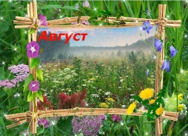 Август последний месяц лета
