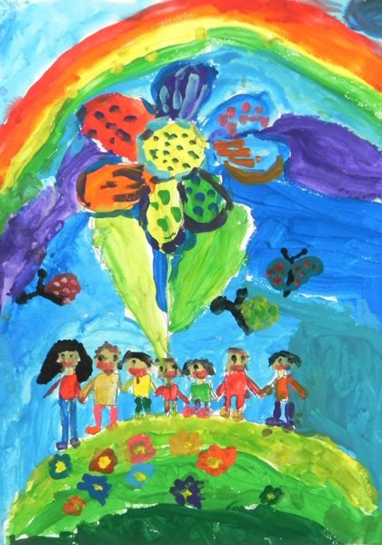 Цветущая Планета детские рисунки