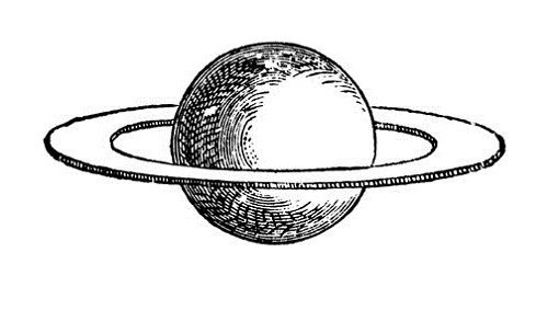 Сатурн Планета чертеж