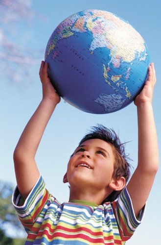 Земной шар для детей