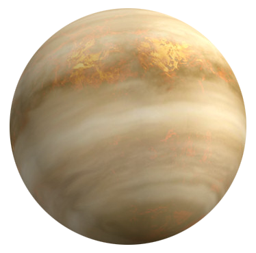 Венера Планета без фона