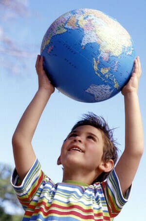 Земной шар для детей