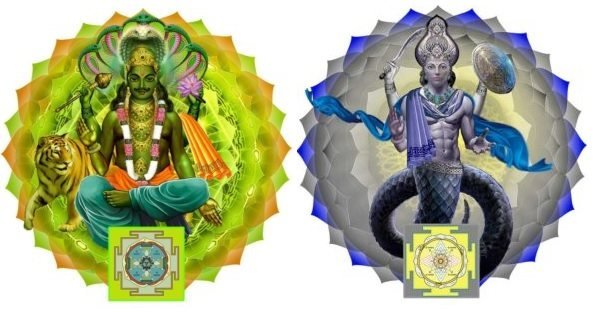 Раху и кету изображение