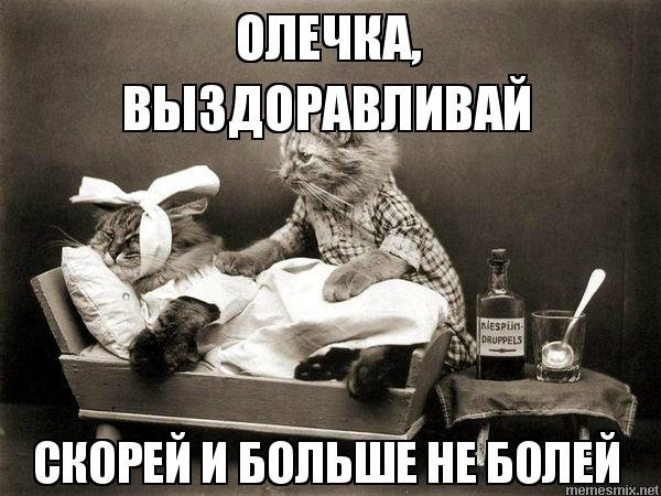 Поправляйся выздоравливай