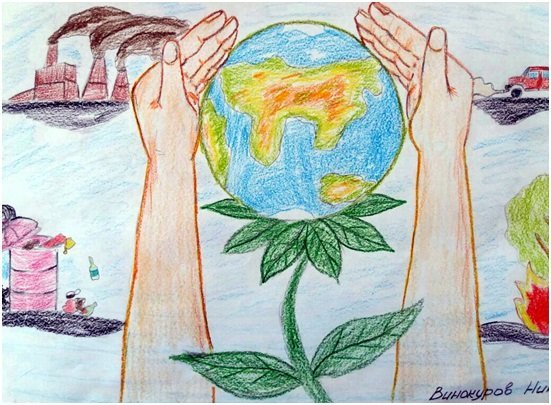Конкурс рисунков чистая Планета