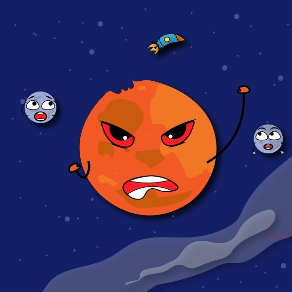 Смешная Планета Марс