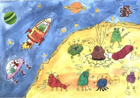 Выдуманные планеты для детей