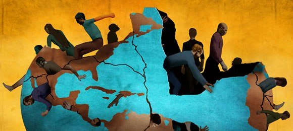 Плакат на тему перенаселение