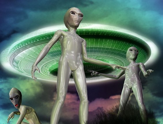 Представители внеземных цивилизаций на земле