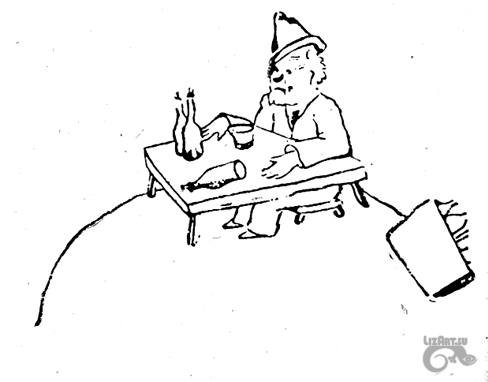 Планета пьяницы из маленького принца