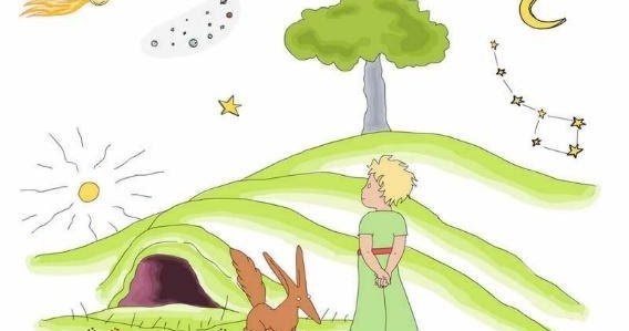 Маленький принц иллюстрации Экзюпери