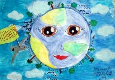 Плакат на тему Планета заболела