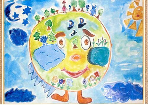 Планета добра рисунок