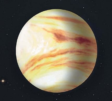 Жаркая Планета с ядовитой