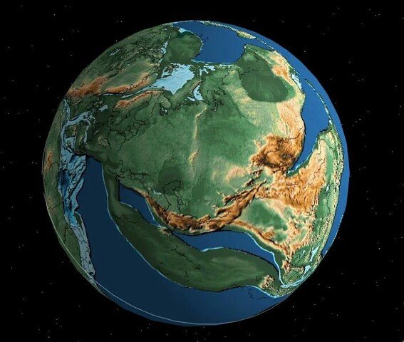 Юрский период Пангея