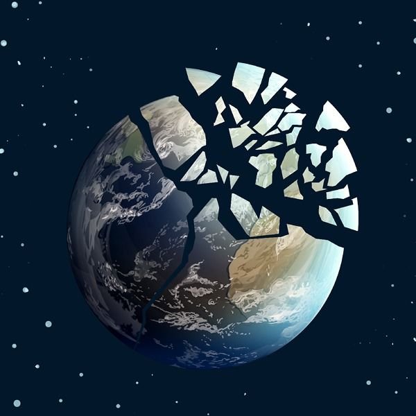 Земля распадается