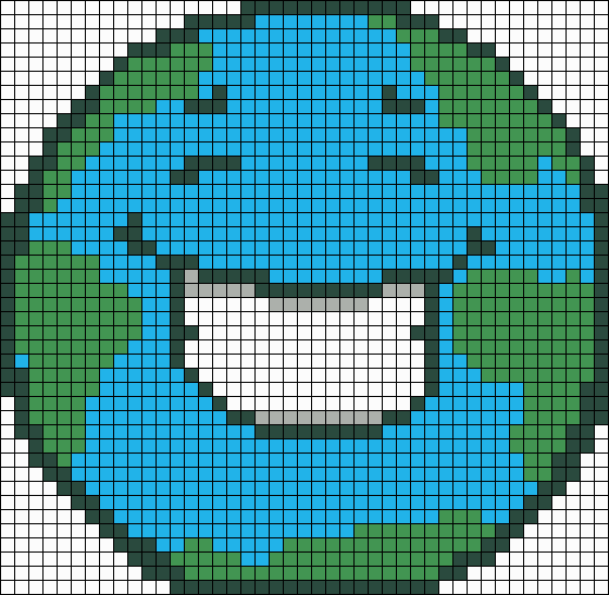 Планета по клеткам