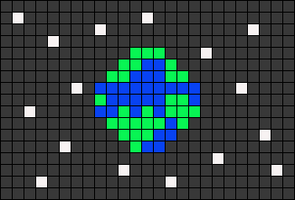 Планета по клеткам