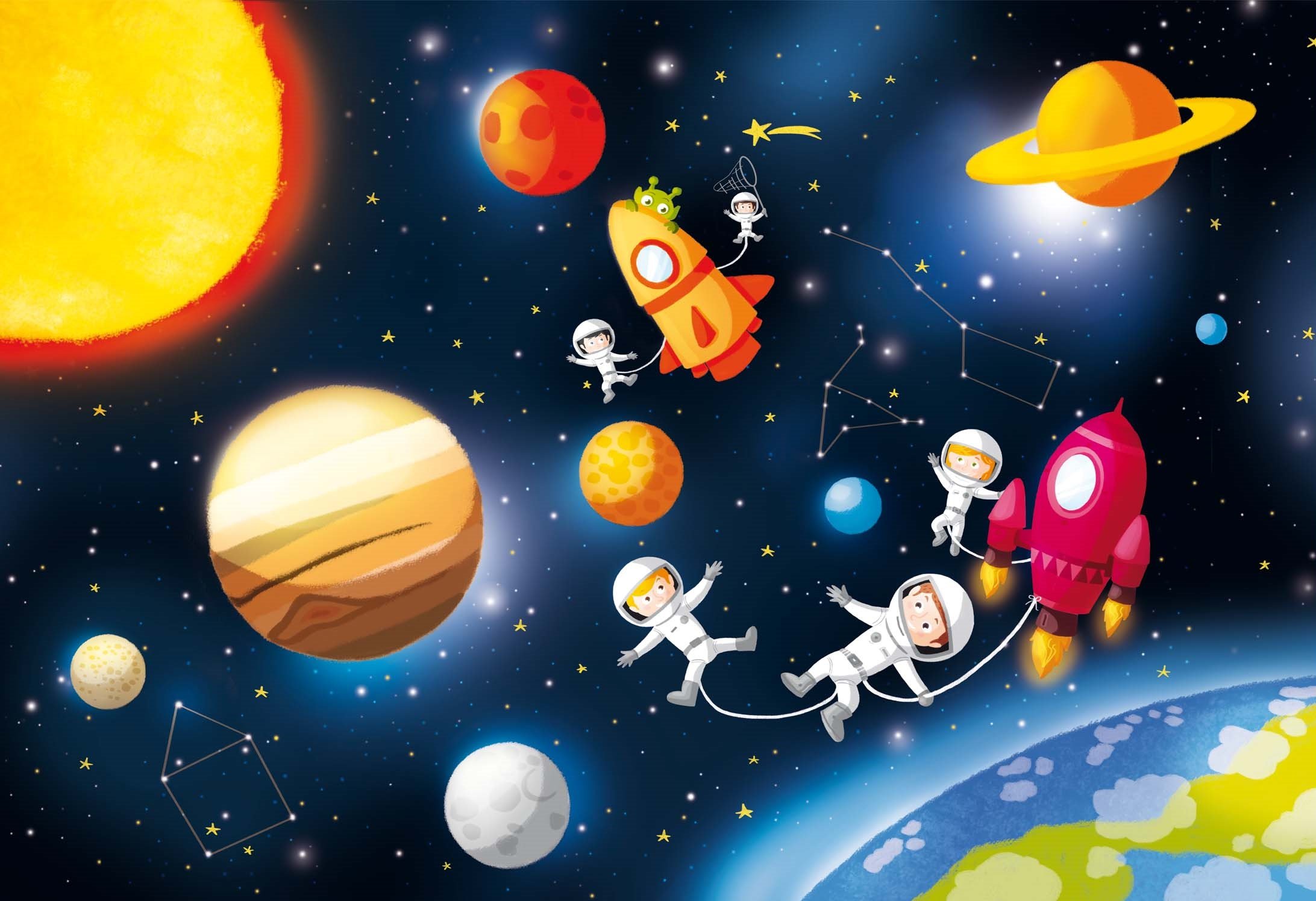 Картинки про космос и планеты для детей цветные (65 фото) .
