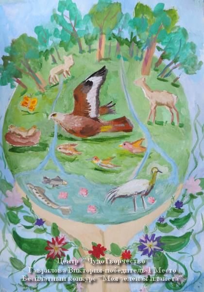 Зелёная Планета глазами детей конкурс