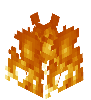 Огонь майнкрафт