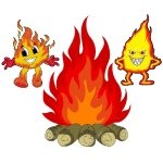 Добрый огонь рисунок