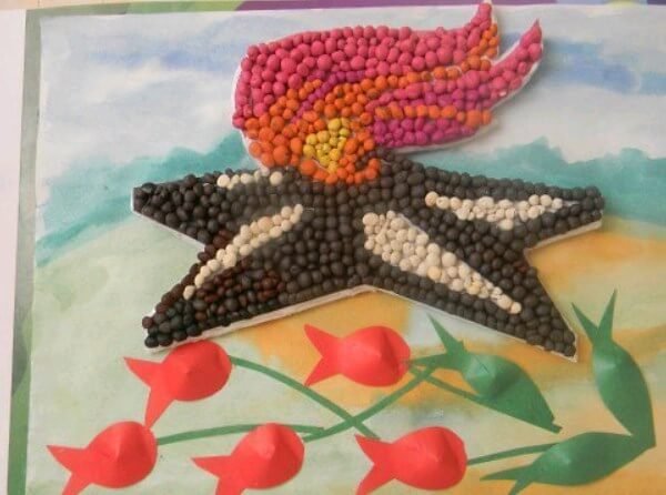 Поделки с детьми 9 мая пластилинография