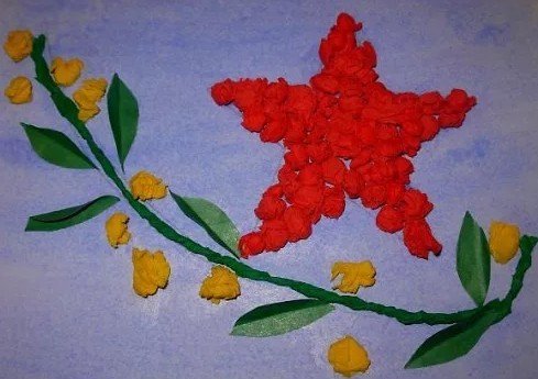 Лепка на тему день Победы