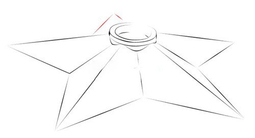 Вечный огонь рисунок