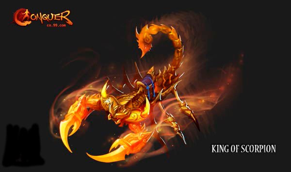 Скорпион в огне