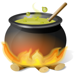 Котел на прозрачном фоне