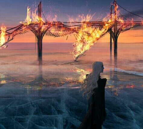 Горящий мост