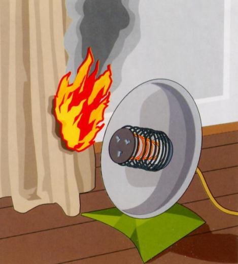 Пожарная безопасность обогревателей