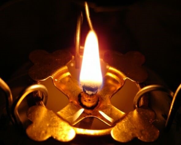 Горящая лампада