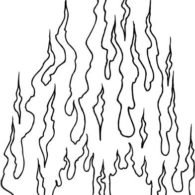 Огонь контур