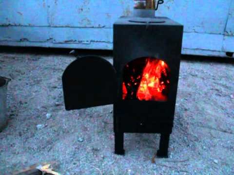 Печь буржуйка огонек 125