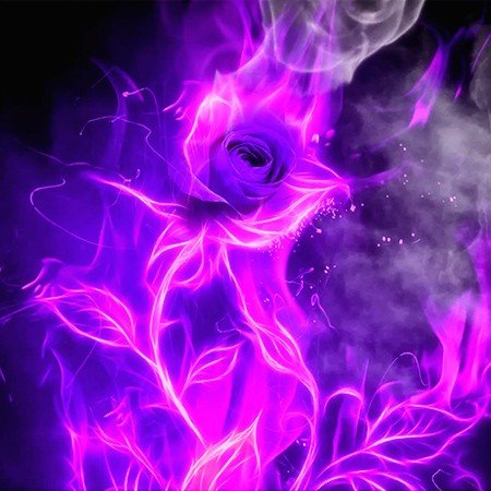 Лиловый огонь