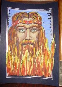 Бог Агни у славян